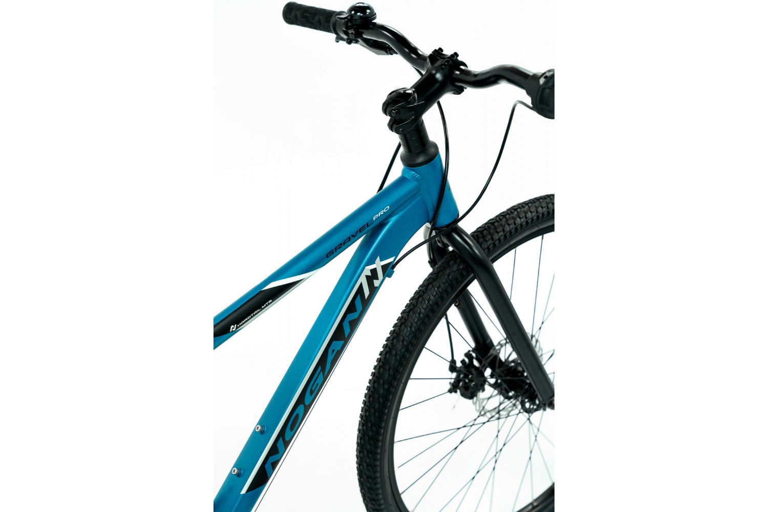 Nogan Gravel PRO 26 pollici Mountain Bike per Bambini Blu