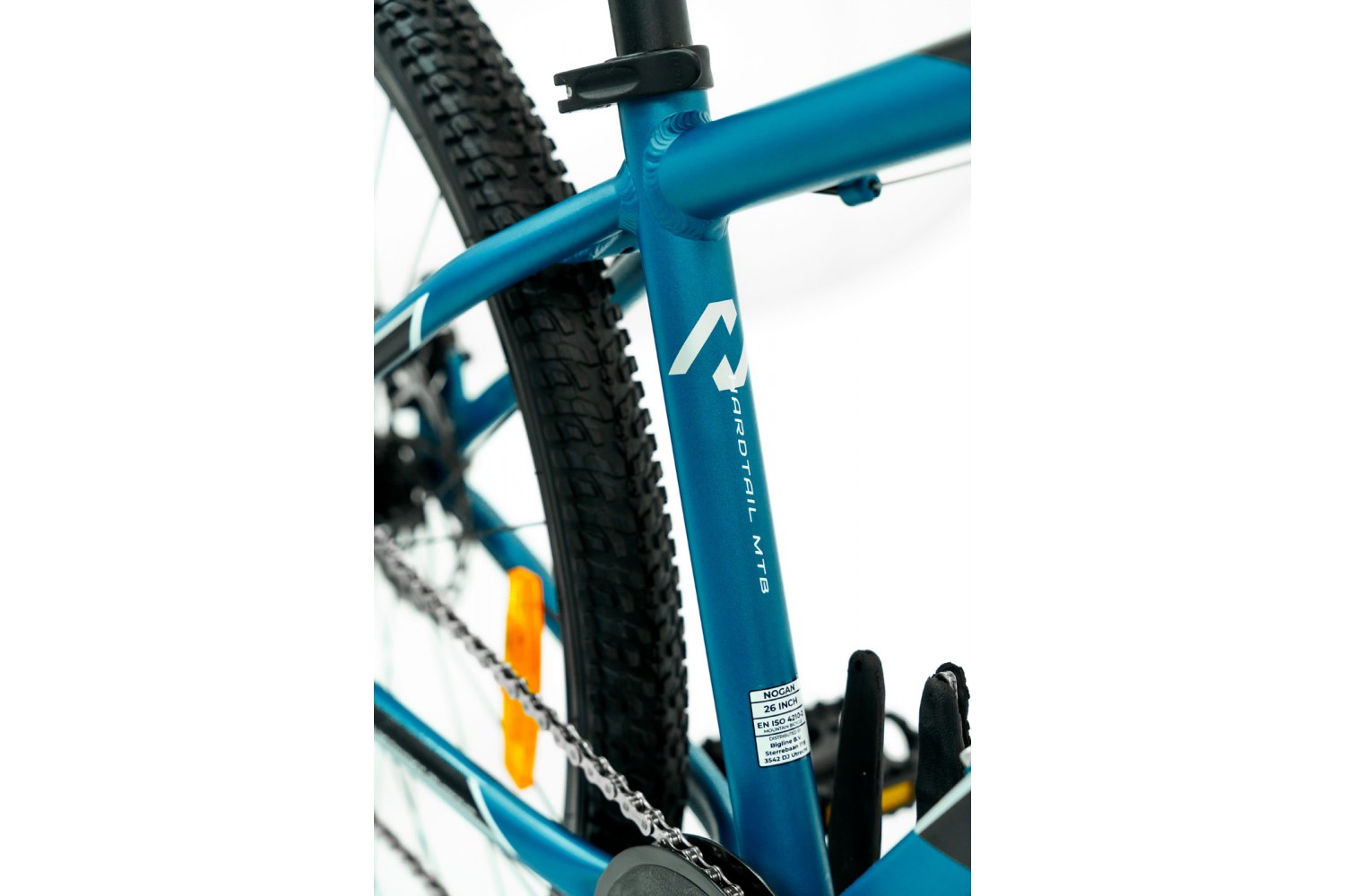 Nogan Gravel PRO 26 pollici Mountain Bike per Bambini Blu