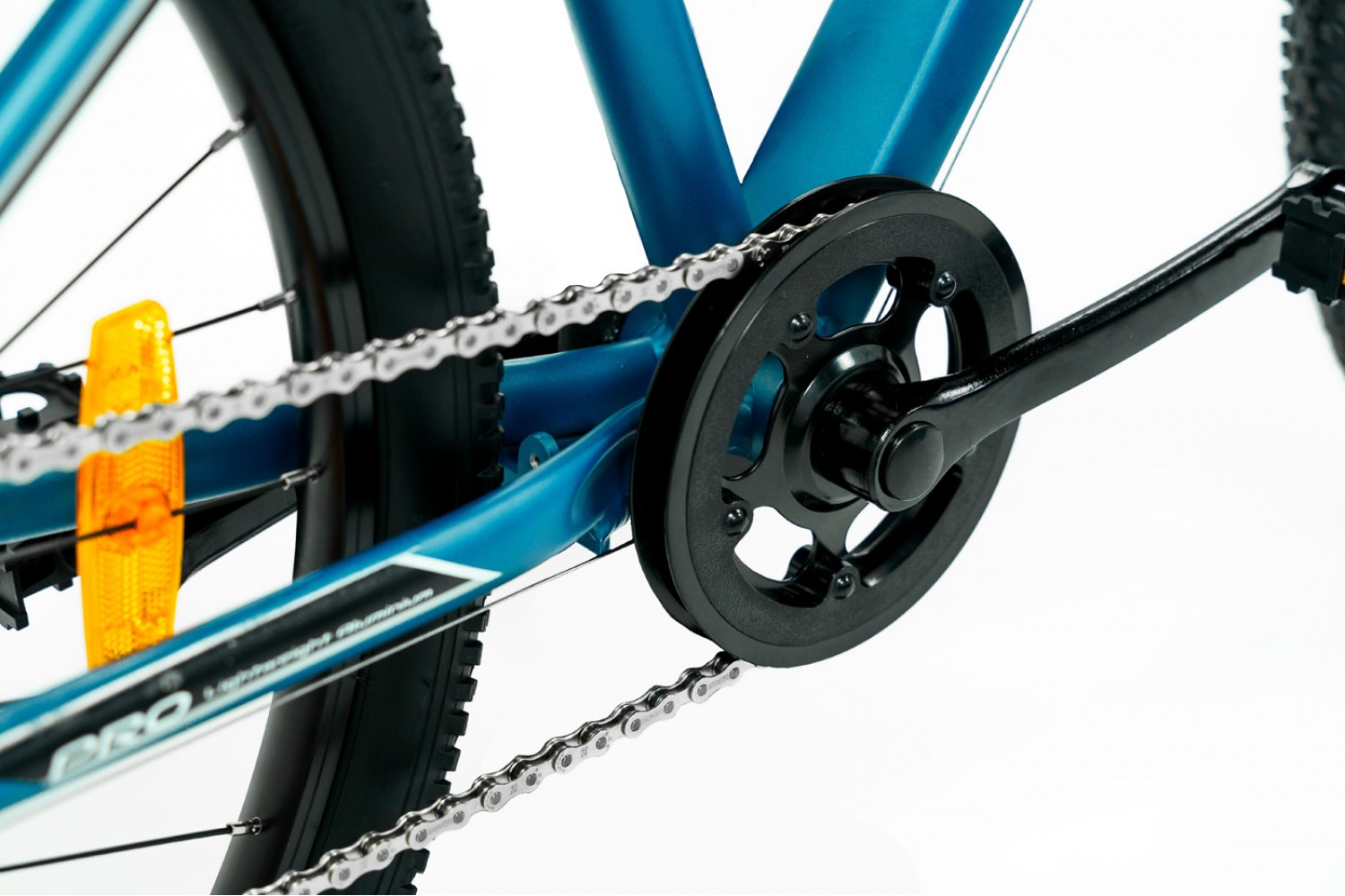 Nogan Gravel PRO 26 pollici Mountain Bike per Bambini Blu