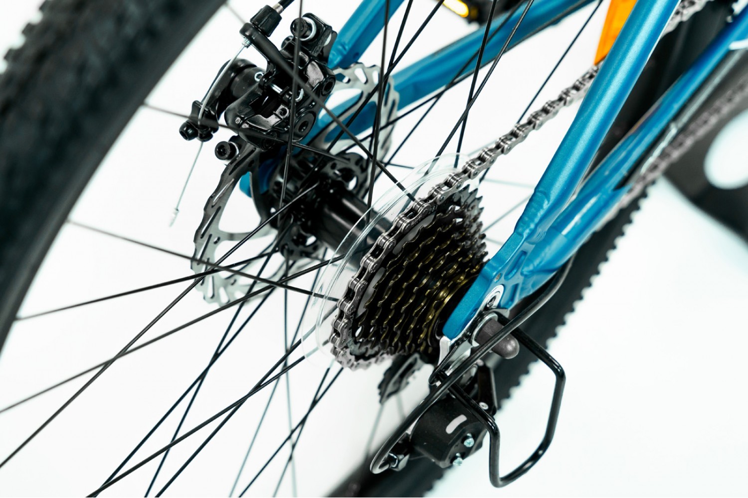 Nogan Gravel PRO 26 pollici Mountain Bike per Bambini Blu