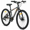 Nogan Gravel PRO 24 pollici Mountain Bike per Bambini Grigio