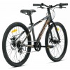 Nogan Gravel PRO 24 pollici Mountain Bike per Bambini Grigio