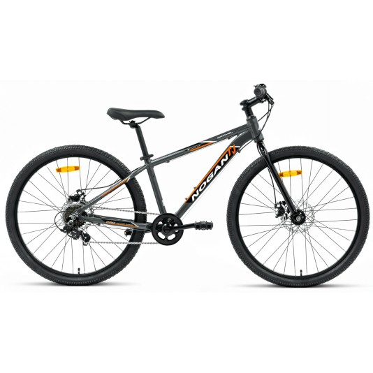 Nogan Gravel PRO 26 pollici Mountain Bike per bambini Grigio