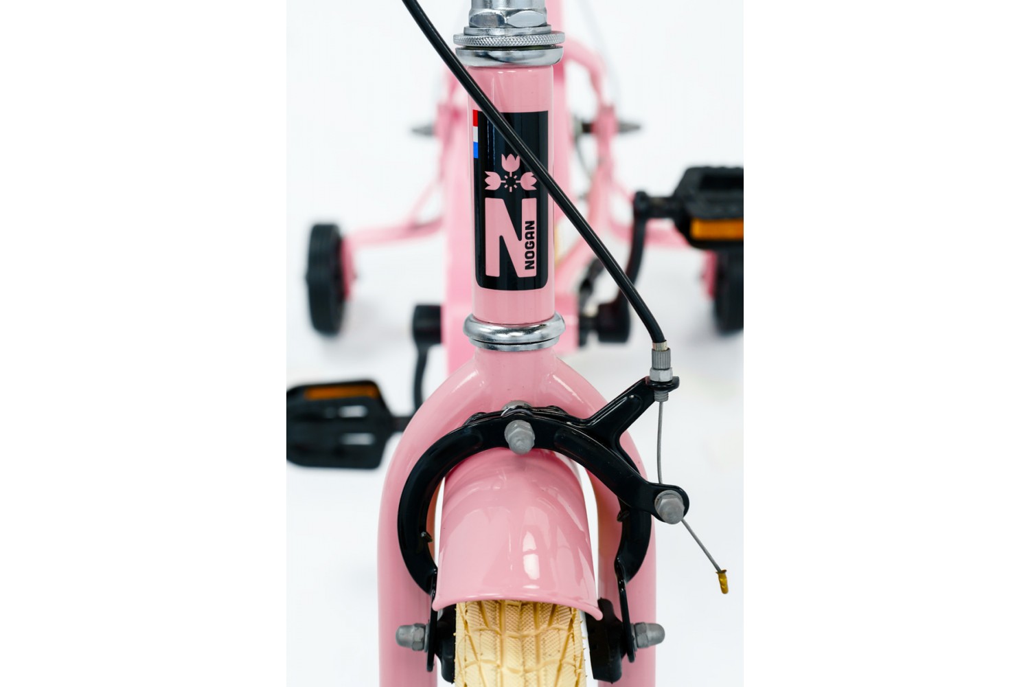 Bici Bambino Nogan Dutchy 12 pollici Rosa Lucido