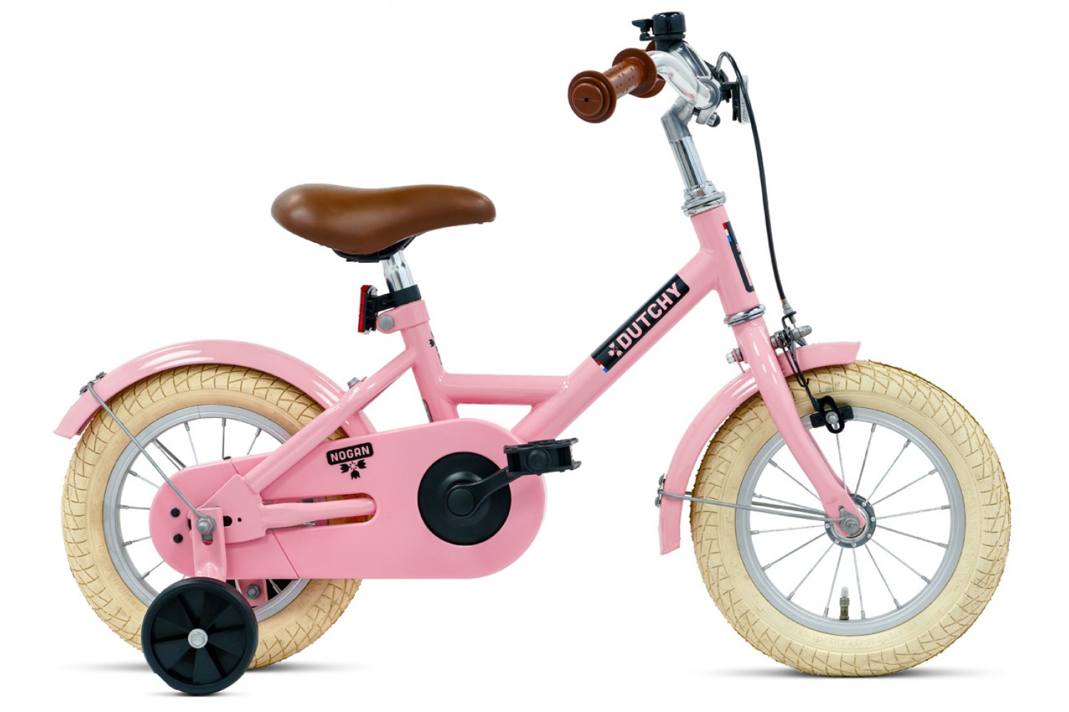 Bici Bambino Nogan Dutchy 12 pollici Rosa Lucido