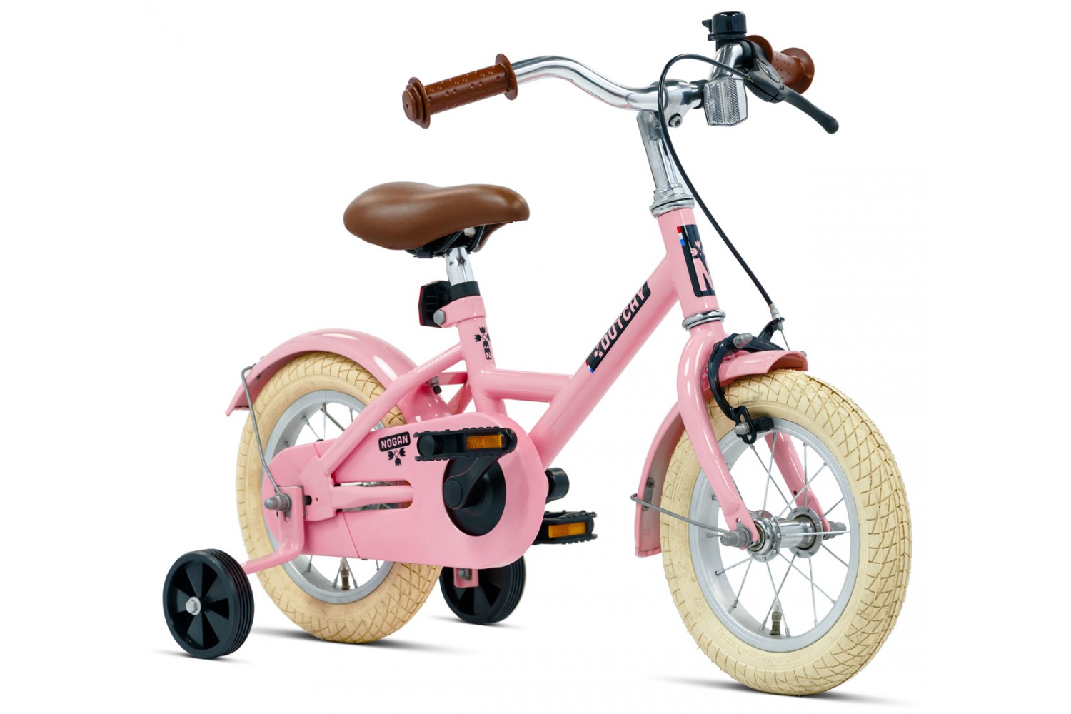Bici Bambino Nogan Dutchy 12 pollici Rosa Lucido
