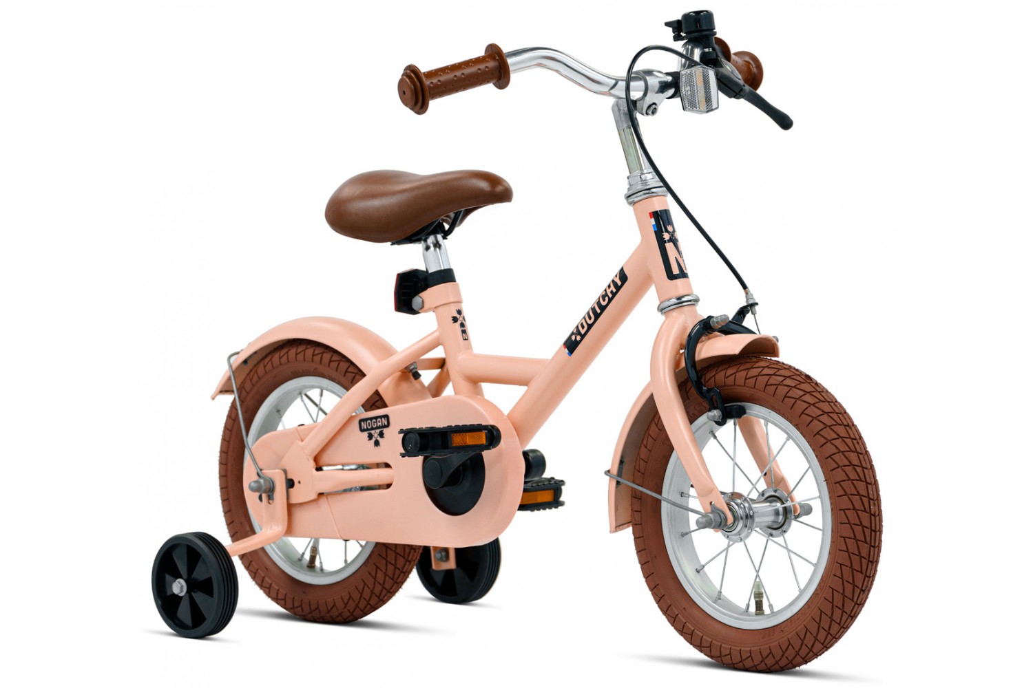 Bici Bambino Nogan Dutchy 12 pollici Rosa Opaco