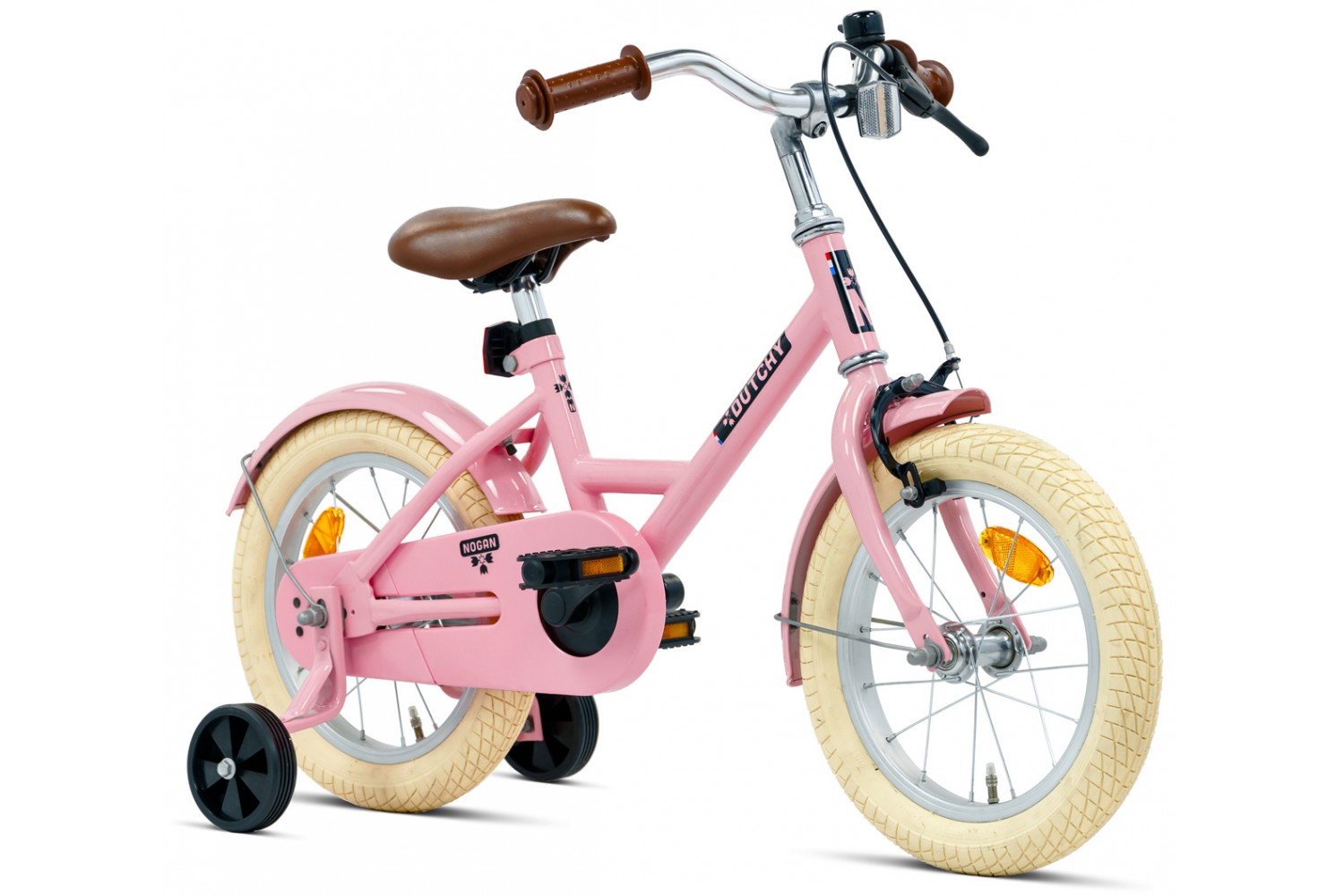 Bici Bambino Nogan Dutchy 14 pollici Rosa Lucido