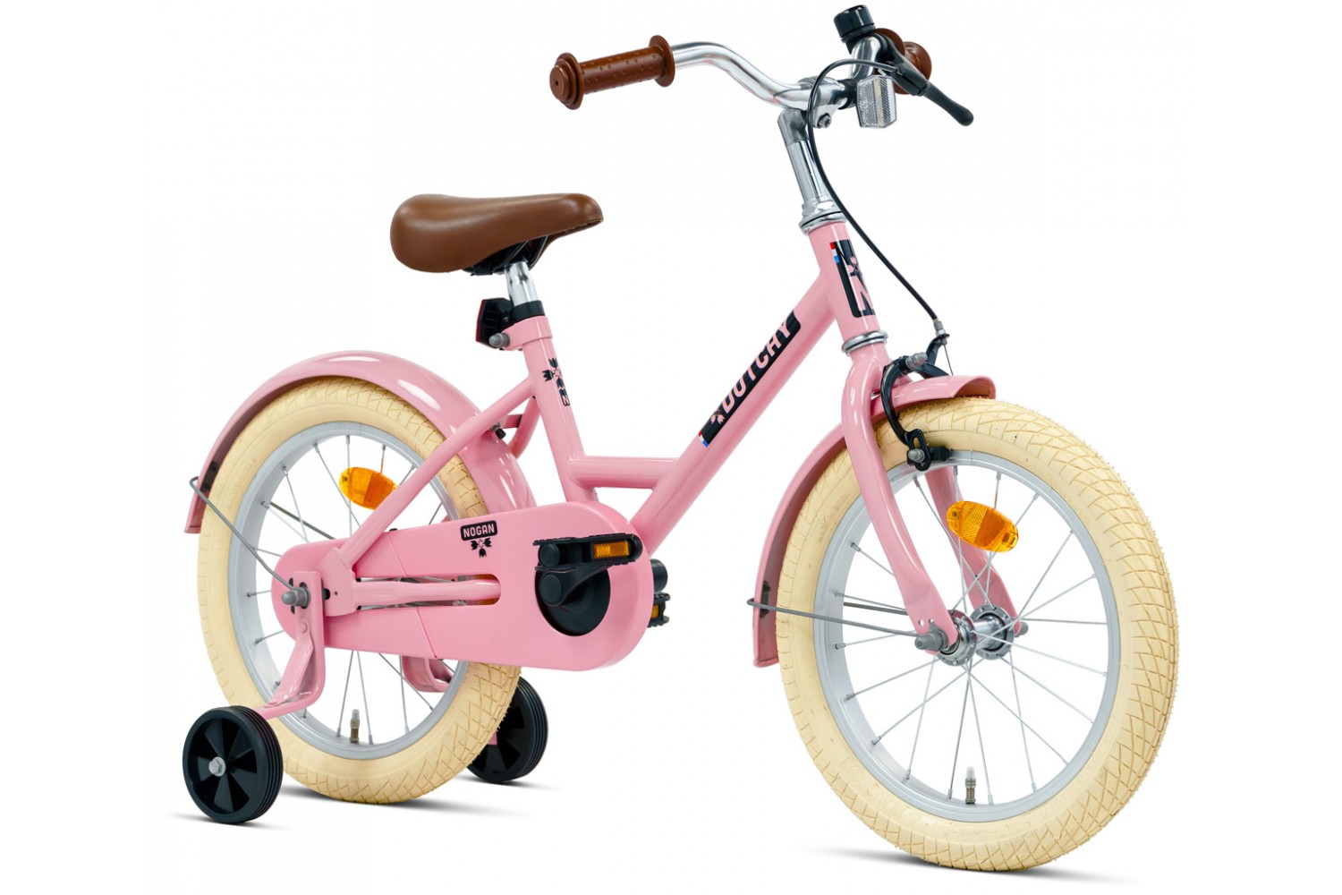 Bici Bambino Nogan Dutchy 16 pollici Rosa Lucido