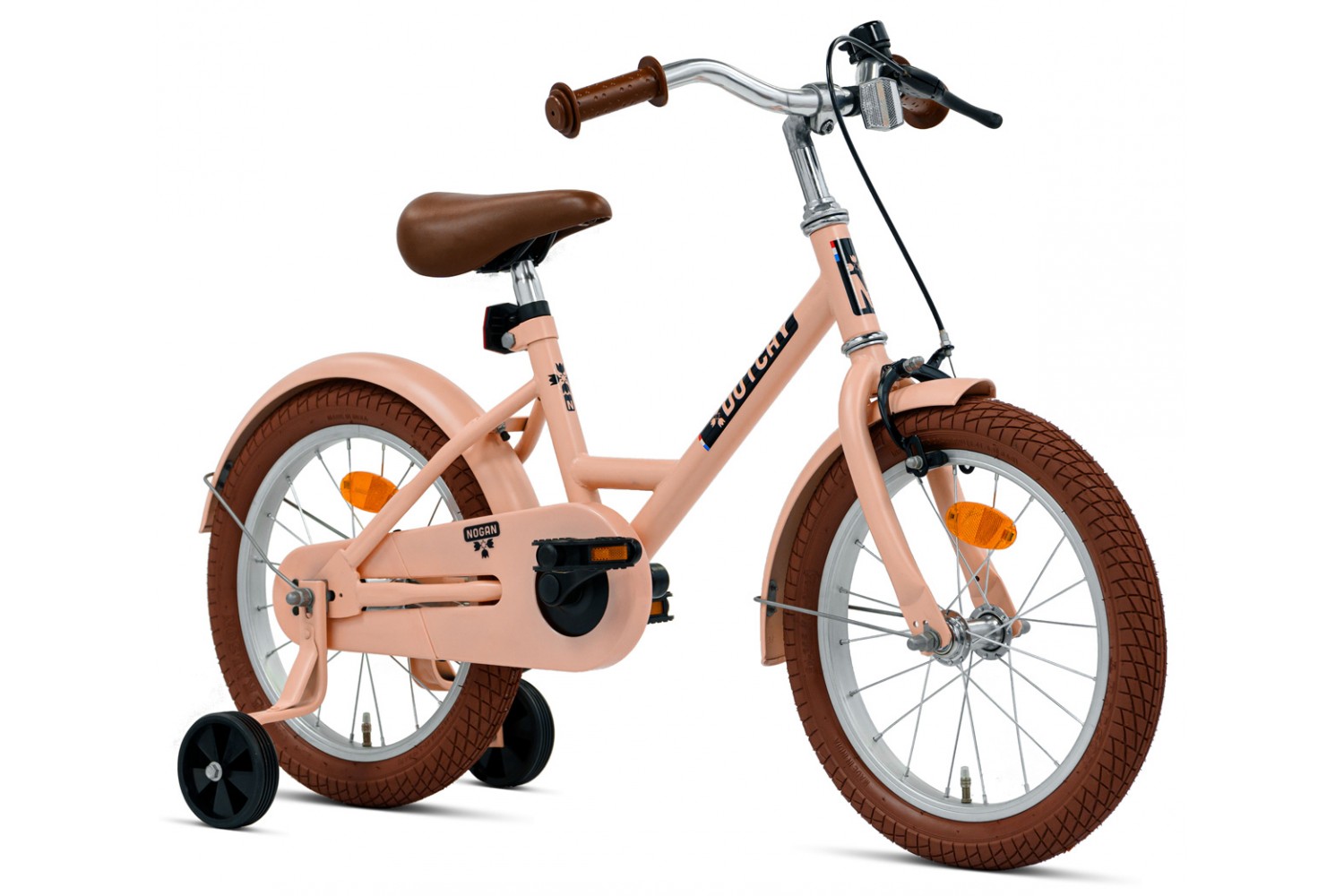 Bici Bambino Nogan Dutchy 16 pollici Rosa Opaco