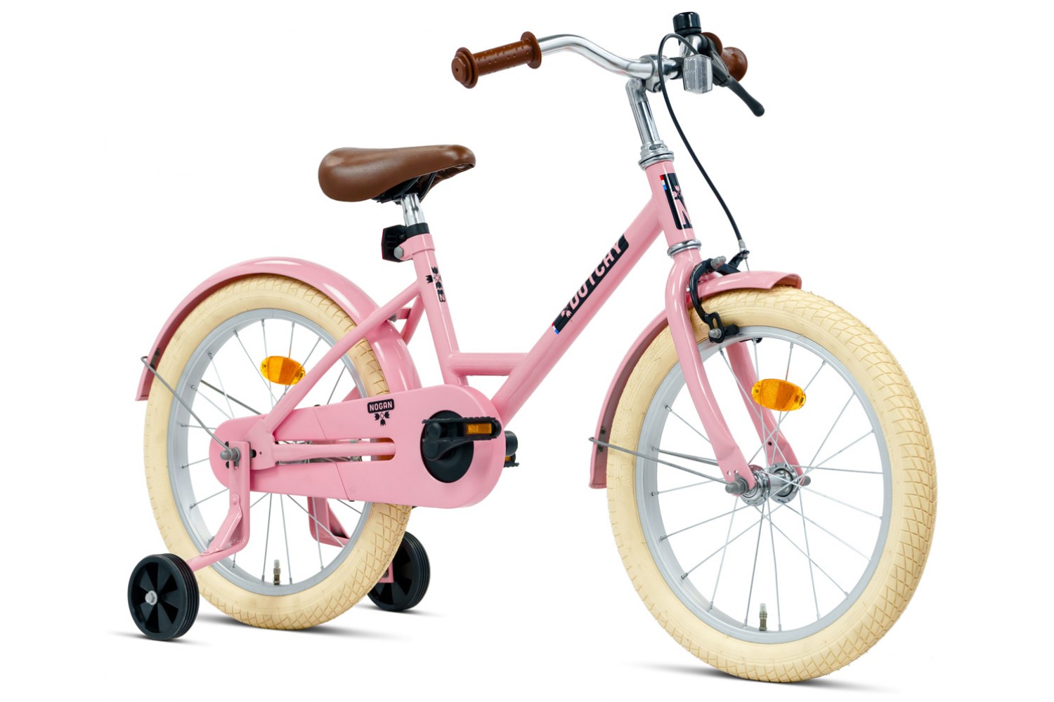 Bici Bambino Nogan Dutchy 18 pollici Rosa Lucido