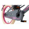 Supersuper Bicicletta per bambini Lola 16 pollici Ragazze Grigio Rosa