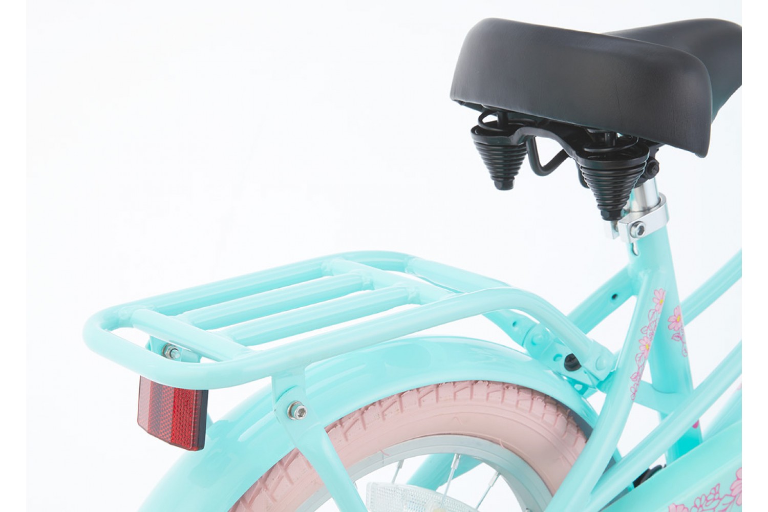 Supersuper Bicicletta per bambini Lola 16 pollici Ragazze Rosa Menta